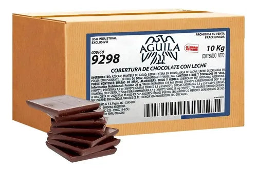 Cobertura chocolate con leche x KG