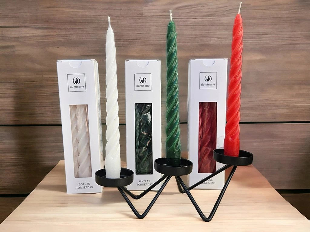 Velón torneado x unidad