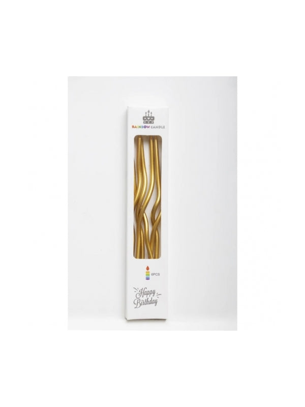 Velas curvas x6