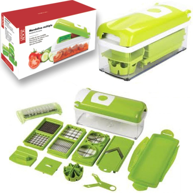 Mandolina con accesorios