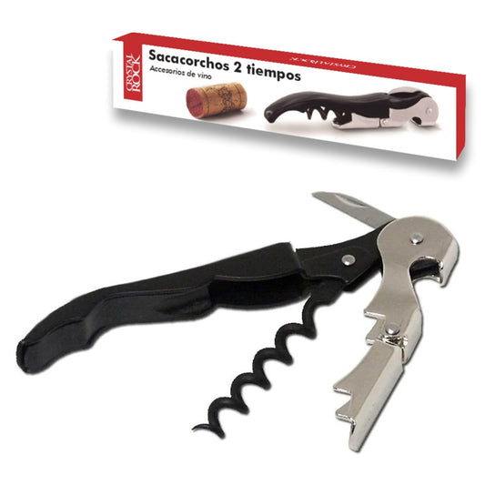 Saca corchos dos tiempos