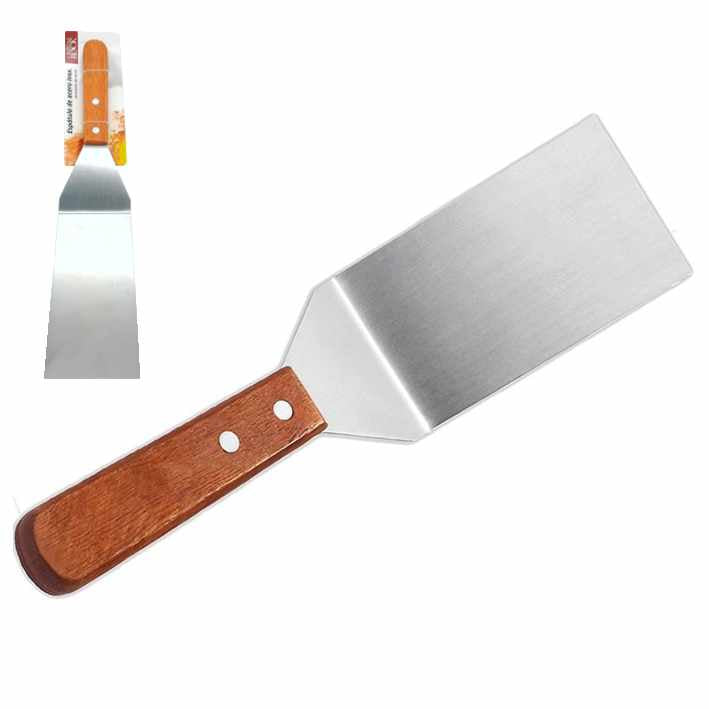 Espátula multiuso mango madera