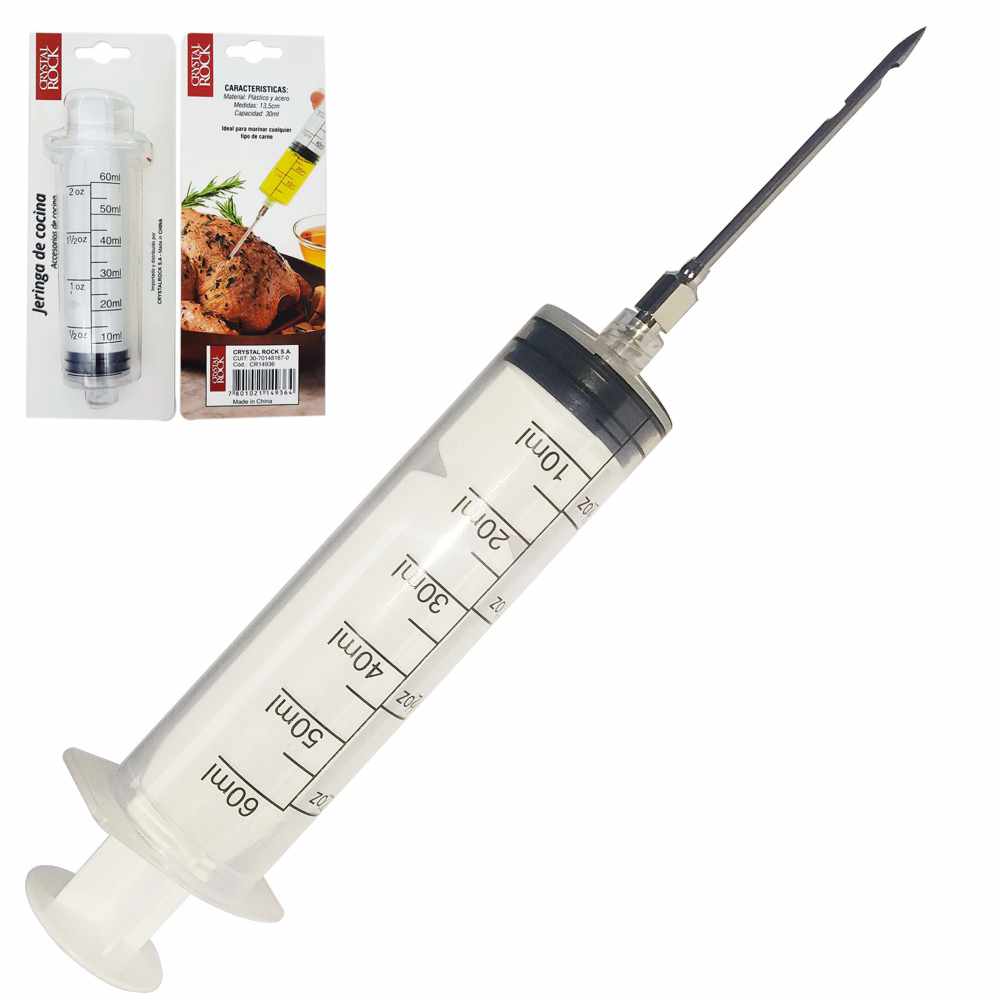 Jeringa de cocina para condimentar chica