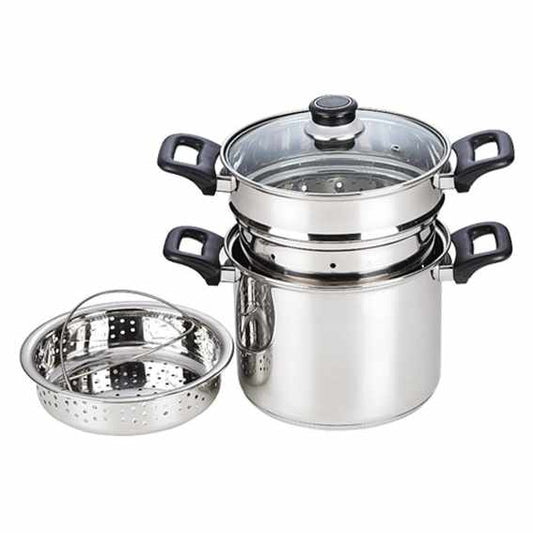 Set de pasta 24cm mango acero