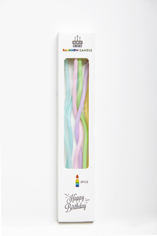 Velas curvas x6
