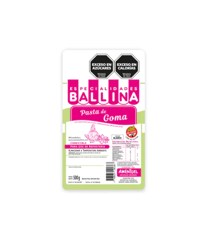 Pasta de Goma Ballina x 500g