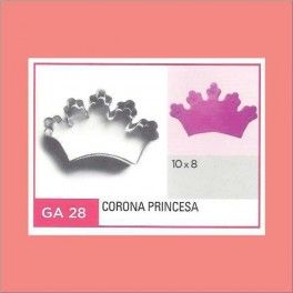 Cortante corona princesa