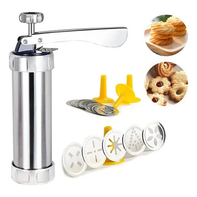 Máquina de galletitas con accesorios
