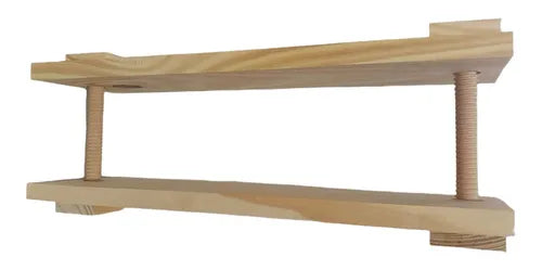 Prensa matambre de madera