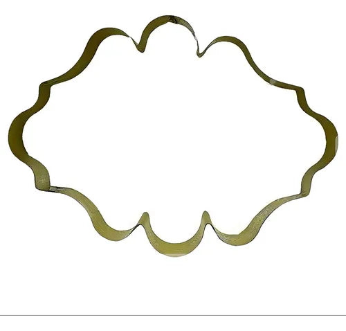 Cortante cartel con ondas