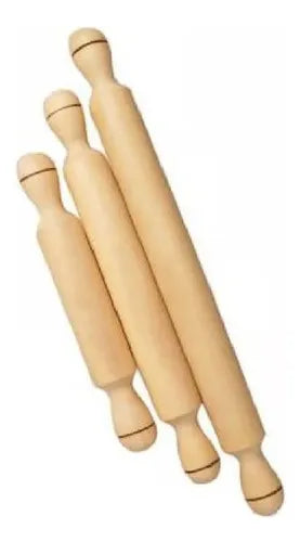 Palote gastronómico de madera 60cm mango fijo