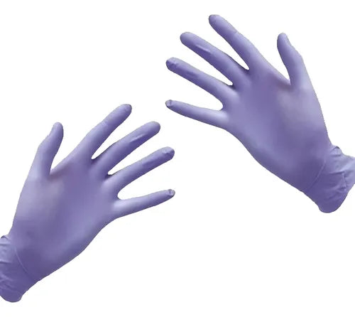 Guantes silicona lilas