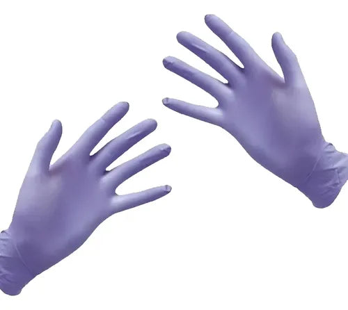 Guantes silicona lilas