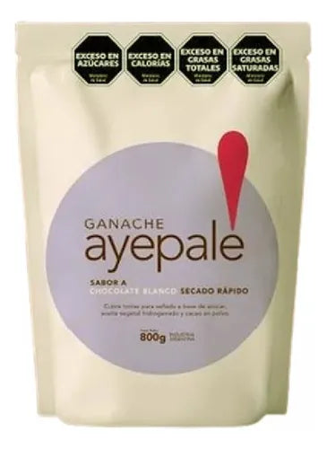 Ganache repostero blanco 800gr