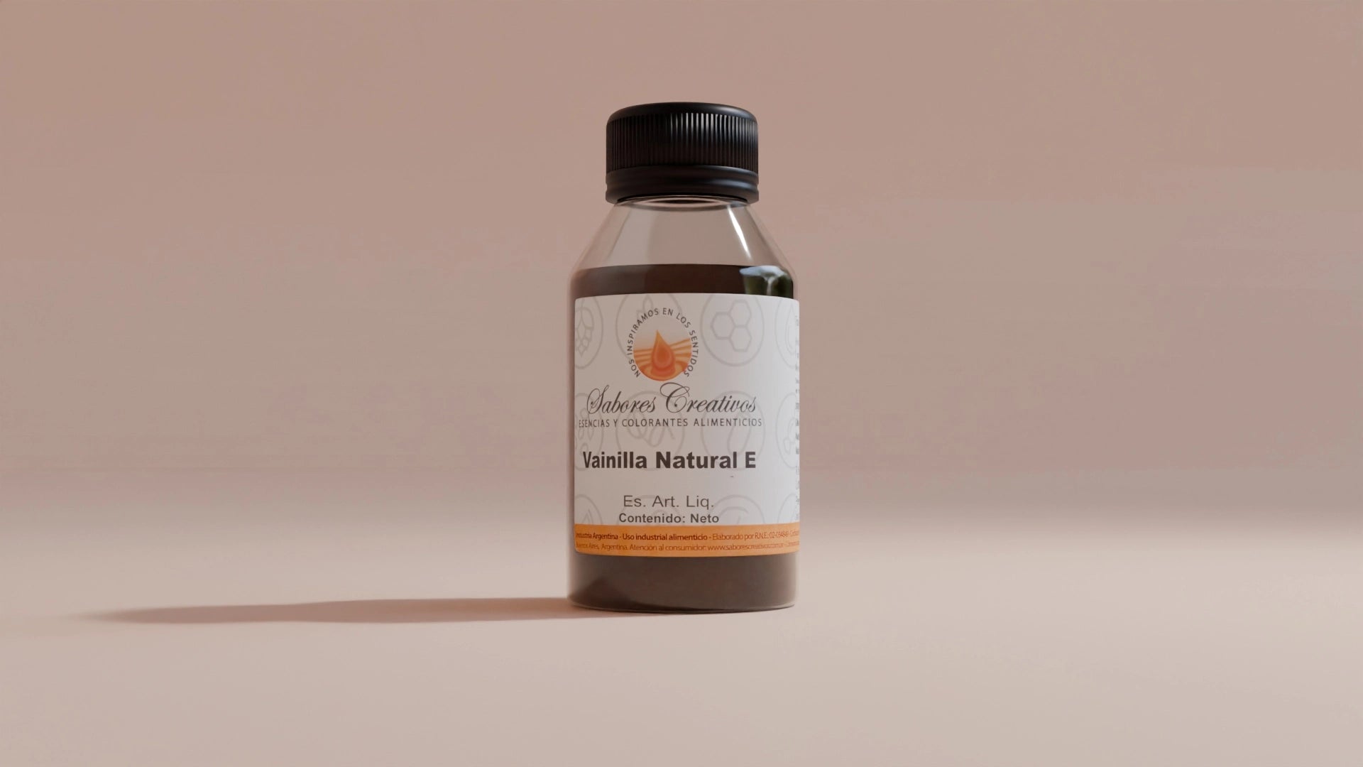 Esencia de Vainilla Natural 1L Sabores Creativos