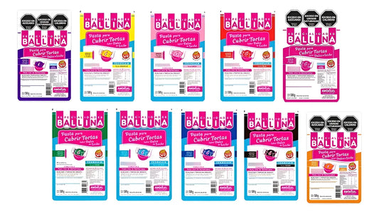 Pasta para Cubrir de Color Ballina x 500g