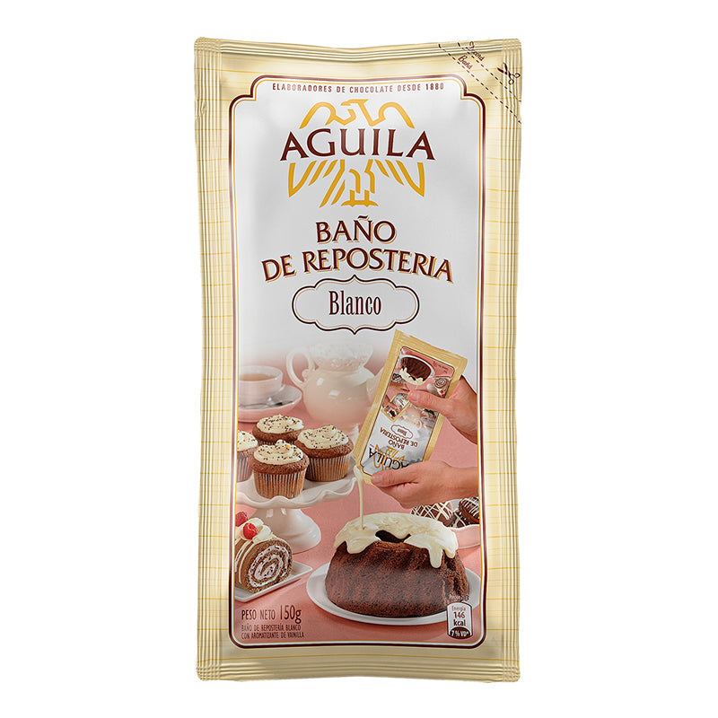 Baño bombón blanco