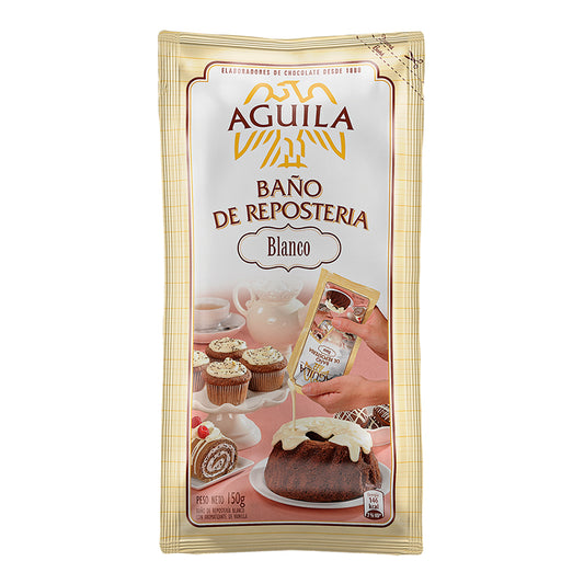 Baño bombón blanco