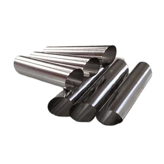 Molde canoli hojalata