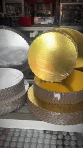 Base para torta metalizada
