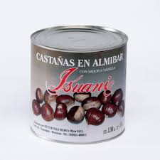 Castañas en almíbar 450gr