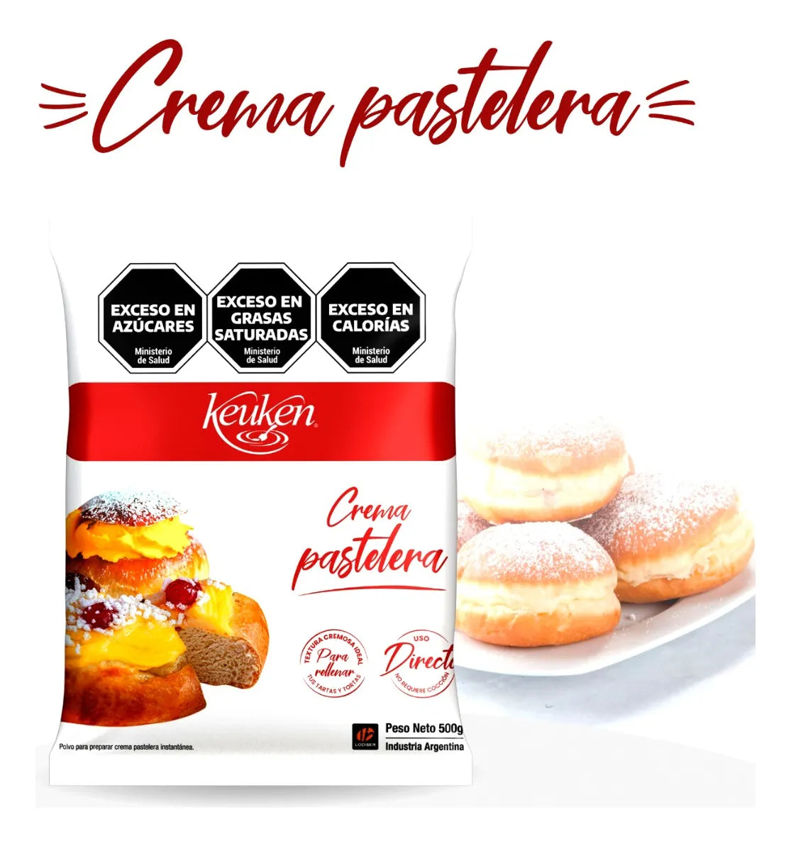 Crema Pastelera LODISER x 500g