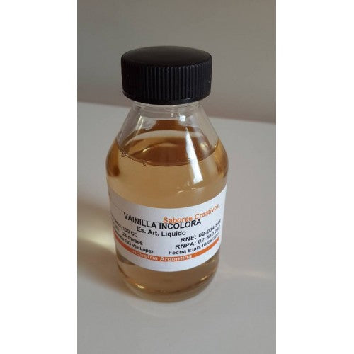 Esencia de Vainilla Incolora 1L Sabores Creativos